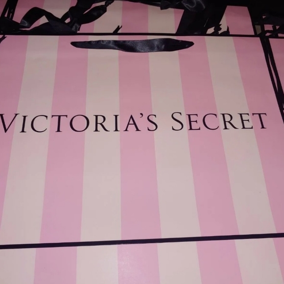 Victoria's Secret Meduim Glossy Paper Shopping Gift Bags set of 10 - Picture 2 of 3